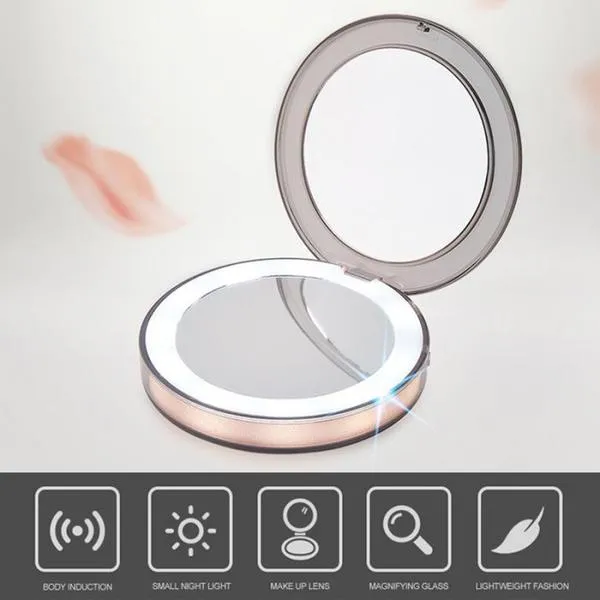 Portable LED Makeup Mirror