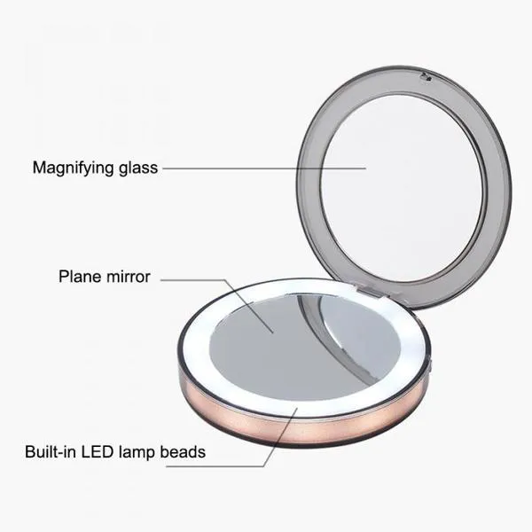 Portable LED Makeup Mirror