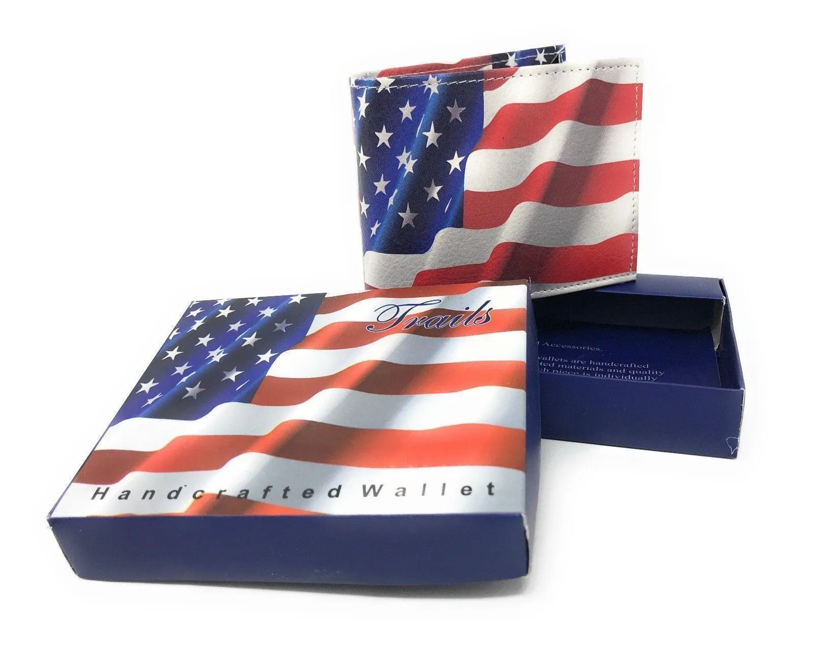 Printed Designs Bifold Wallets In Gift Box Cash Card Id Slots Mens Womens Youth