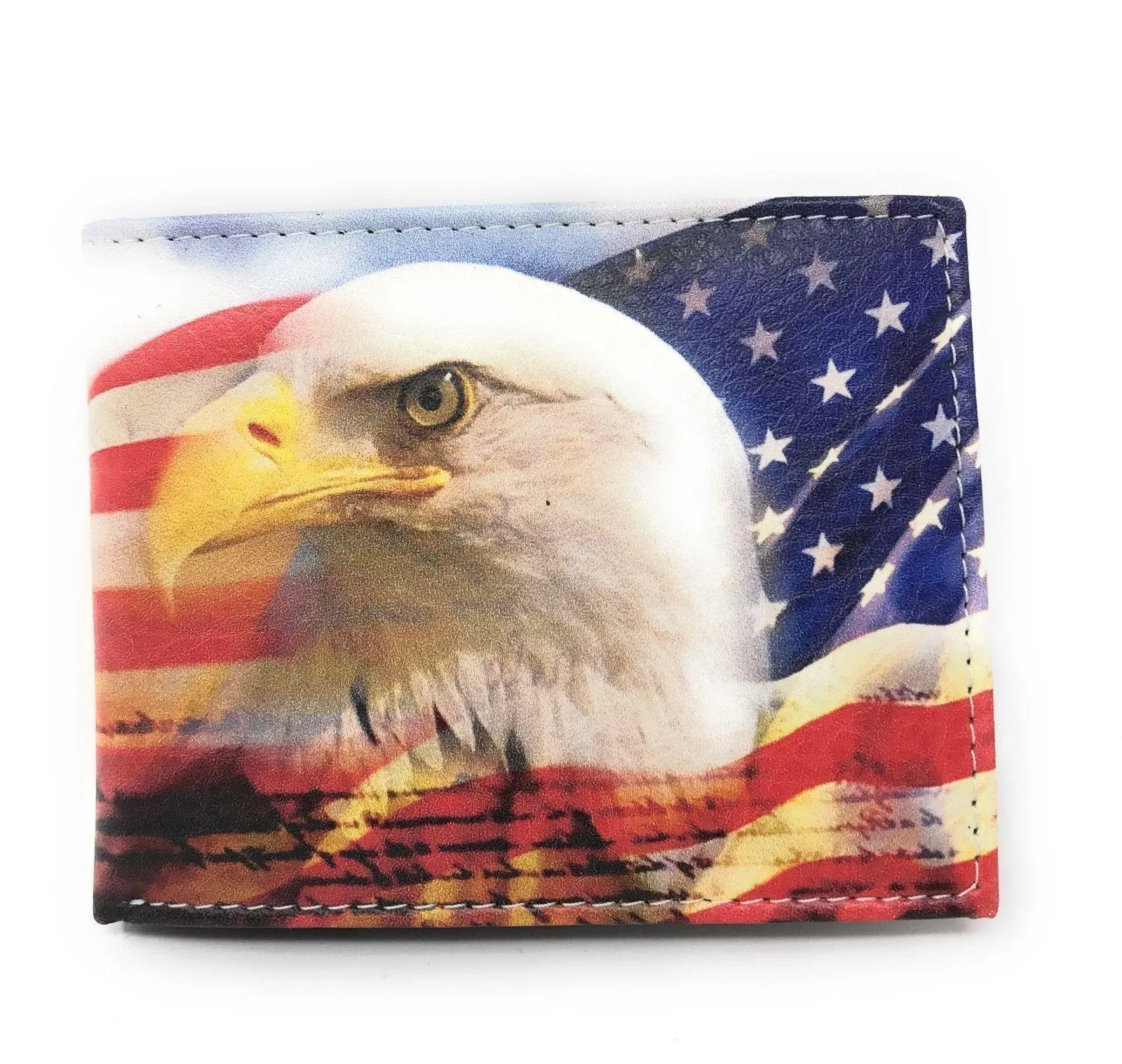 Printed Designs Bifold Wallets In Gift Box Cash Card Id Slots Mens Womens Youth