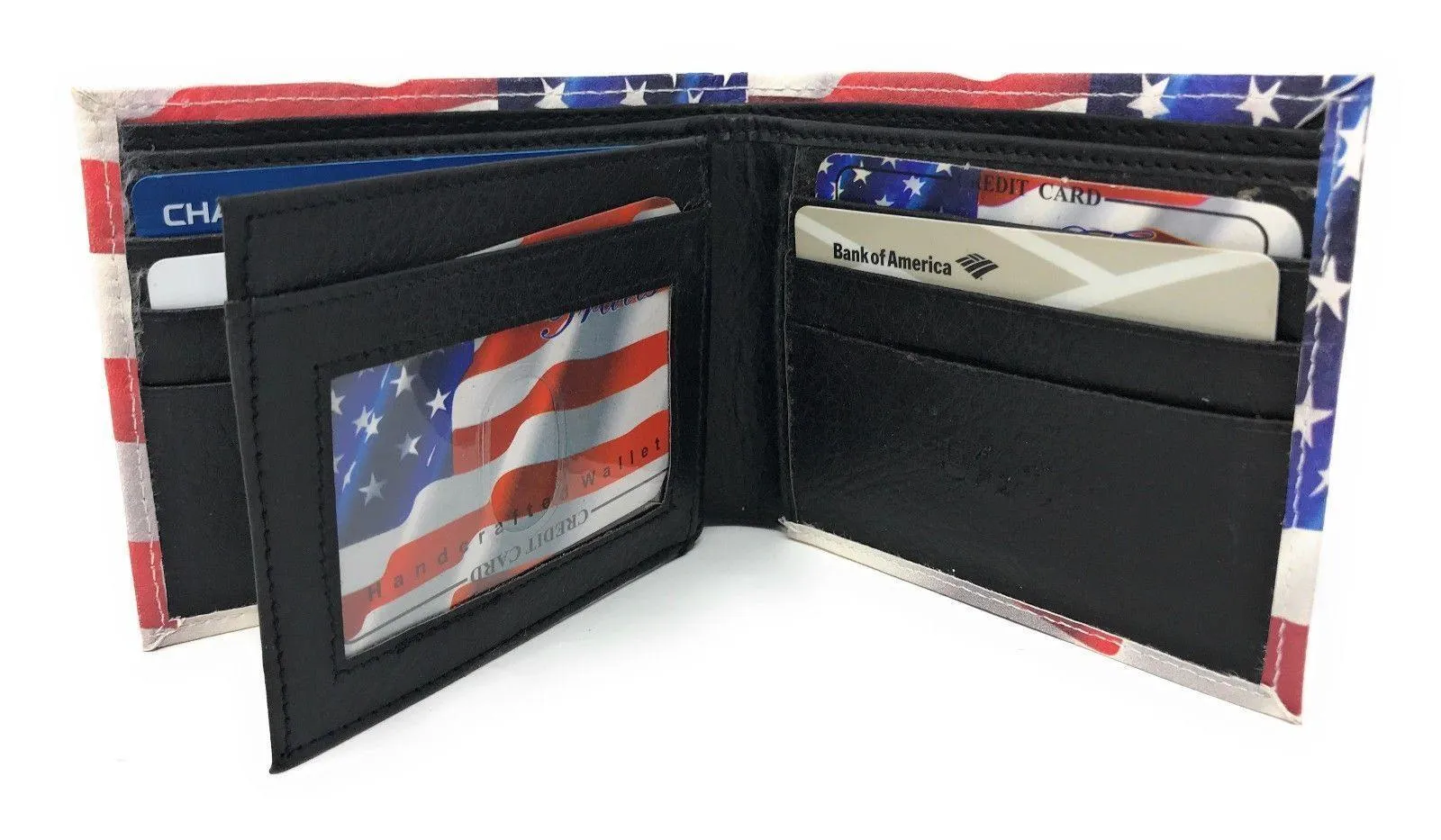 Printed Designs Bifold Wallets In Gift Box Cash Card Id Slots Mens Womens Youth