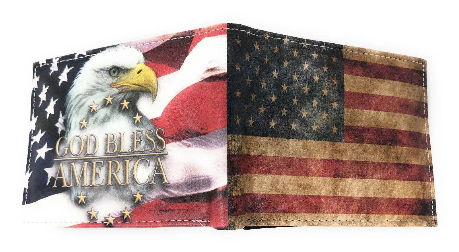Printed Designs Bifold Wallets In Gift Box Cash Card Id Slots Mens Womens Youth