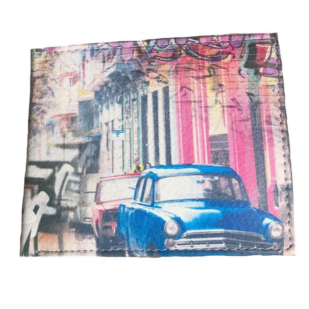 Printed Designs Bifold Wallets In Gift Box Cash Card Id Slots Mens Womens Youth