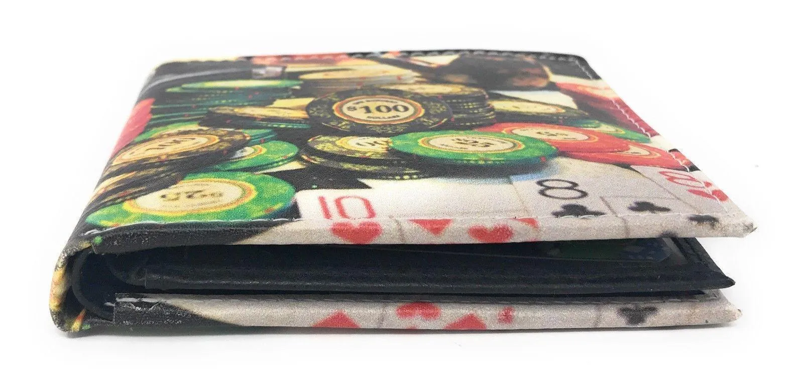 Printed Designs Bifold Wallets In Gift Box Cash Card Id Slots Mens Womens Youth