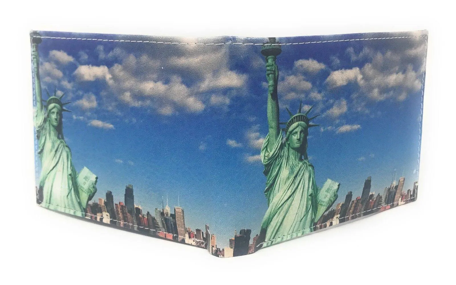 Printed Designs Bifold Wallets In Gift Box Cash Card Id Slots Mens Womens Youth