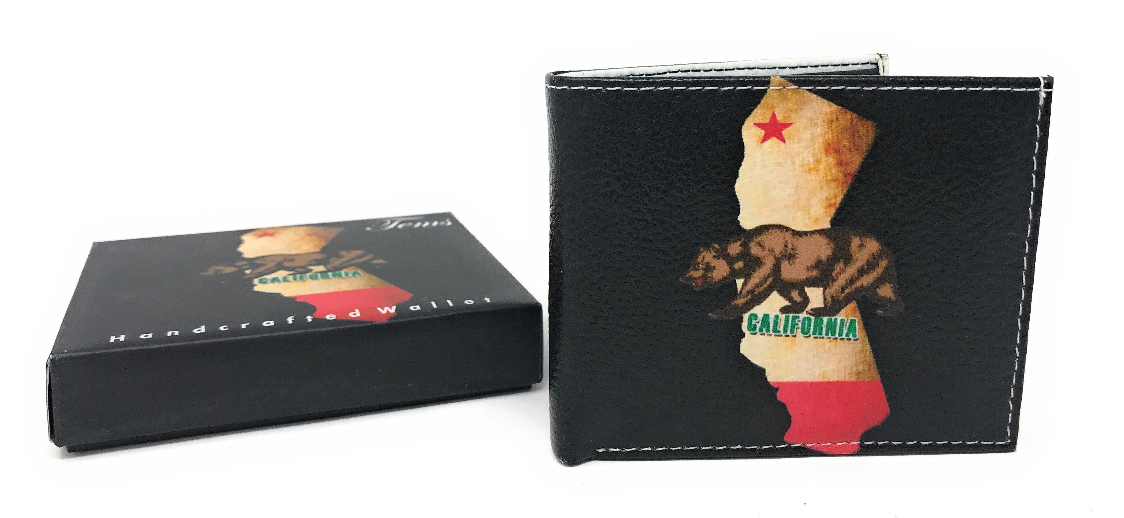 Printed Designs Bifold Wallets In Gift Box Cash Card Id Slots Mens Womens Youth
