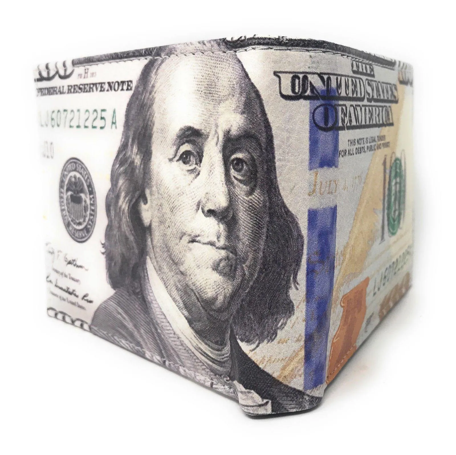 Printed Designs Bifold Wallets In Gift Box Cash Card Id Slots Mens Womens Youth