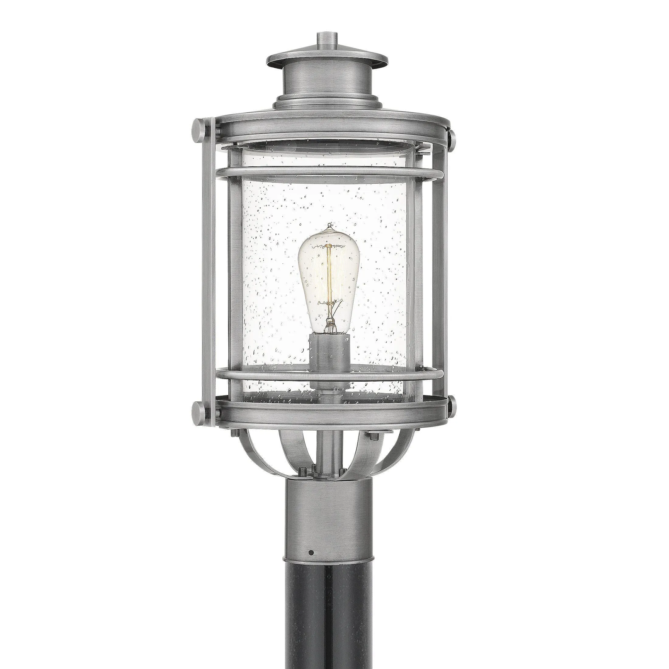 Quoizel  Booker Outdoor Lantern, Post