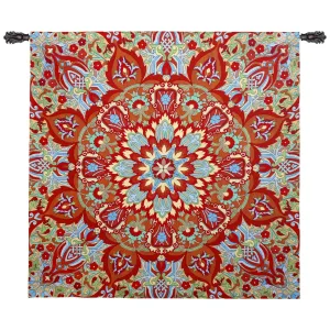 Rangoli Sunrise Wall Tapestry by Julianna James©
