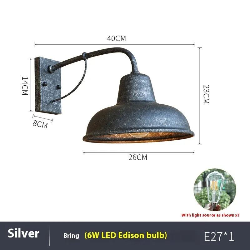Retro LED Outdoor Wall Lamp