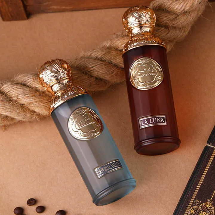 Royal Style Luxurious Women's Perfume Original Glass Bottle Material Parfum with Fragrant Mist for Ladies عطر نسائي فاخر على الطراز الملكي، زجاجة زجاجية أصلية، عطر مع رذاذ عطري للسيدات