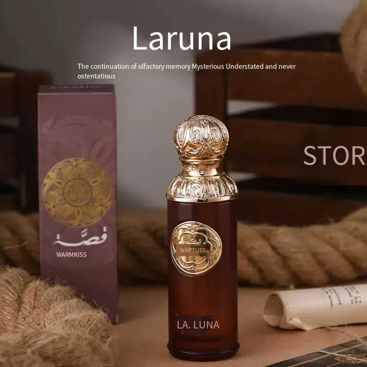 Royal Style Luxurious Women's Perfume Original Glass Bottle Material Parfum with Fragrant Mist for Ladies عطر نسائي فاخر على الطراز الملكي، زجاجة زجاجية أصلية، عطر مع رذاذ عطري للسيدات