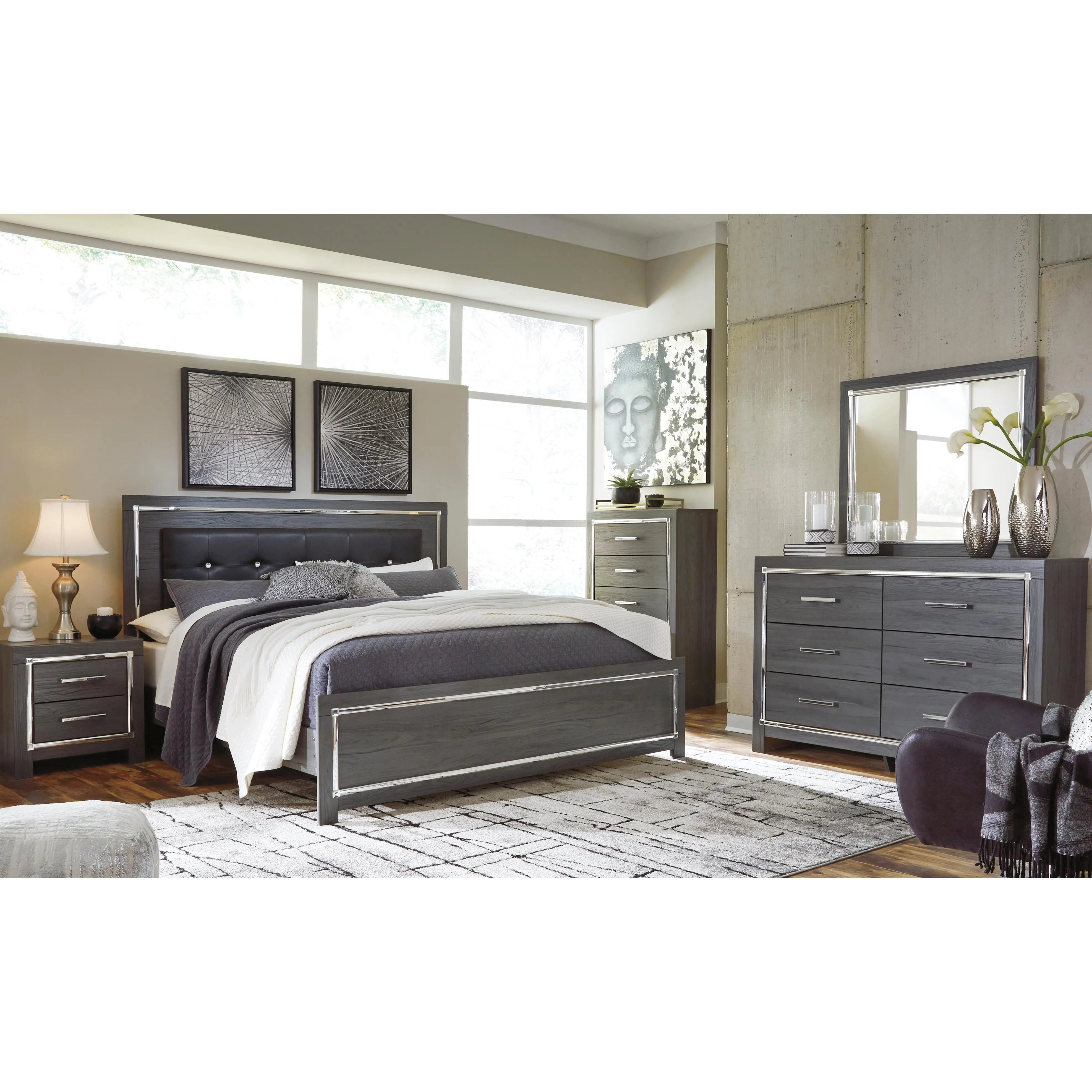 Signature Design by Ashley Lodanna Dresser Mirror B214-36