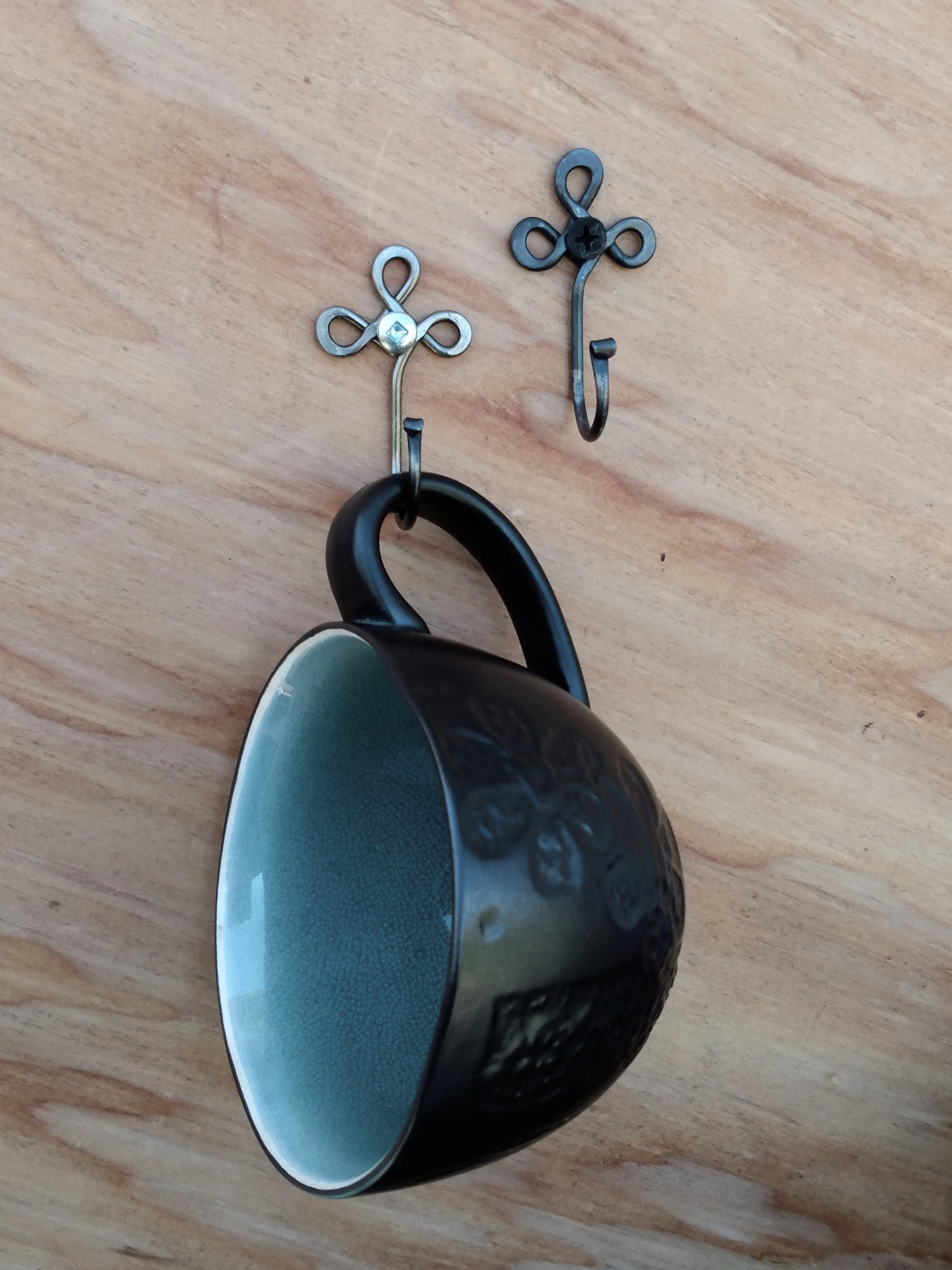 Small Clover Key Hooks (Set of 5)