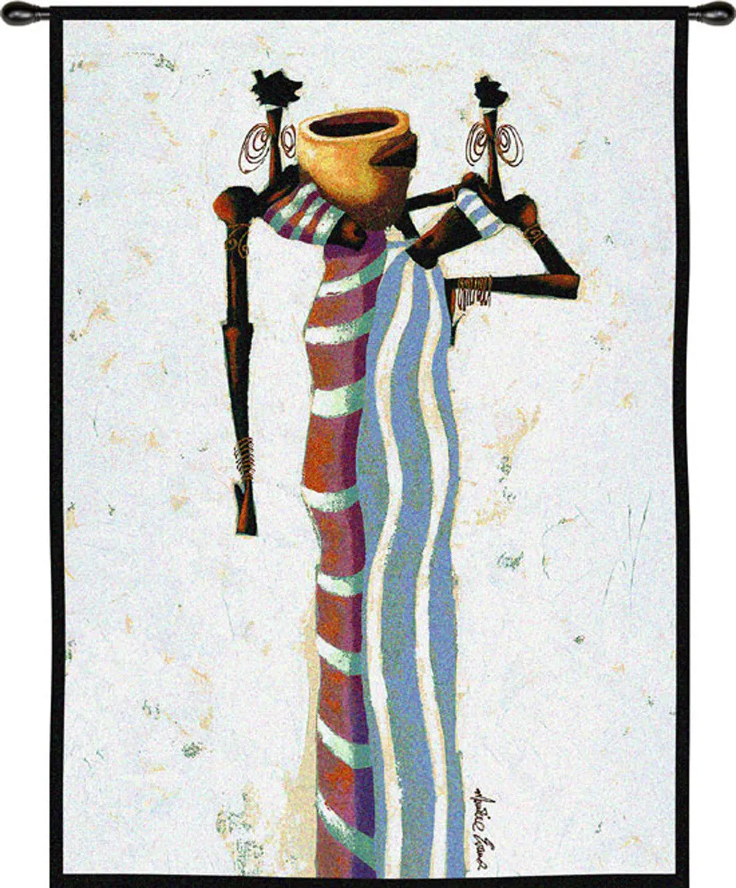Soul Water II Wall Tapestry by Maurice Evans©