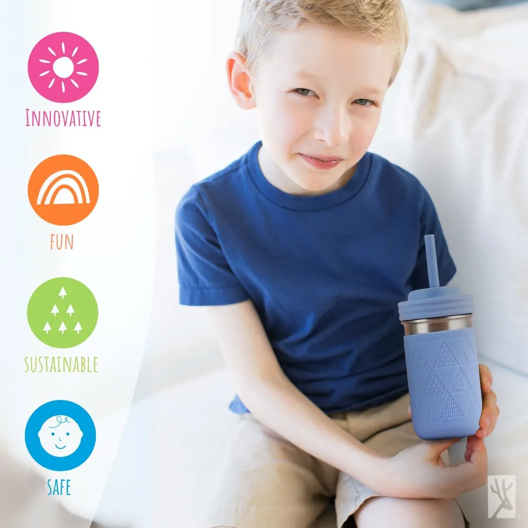 Stainless Steel 14oz Drinking Tumblers   Food Storage (Sage/Misty Blue/Gray/Navy)