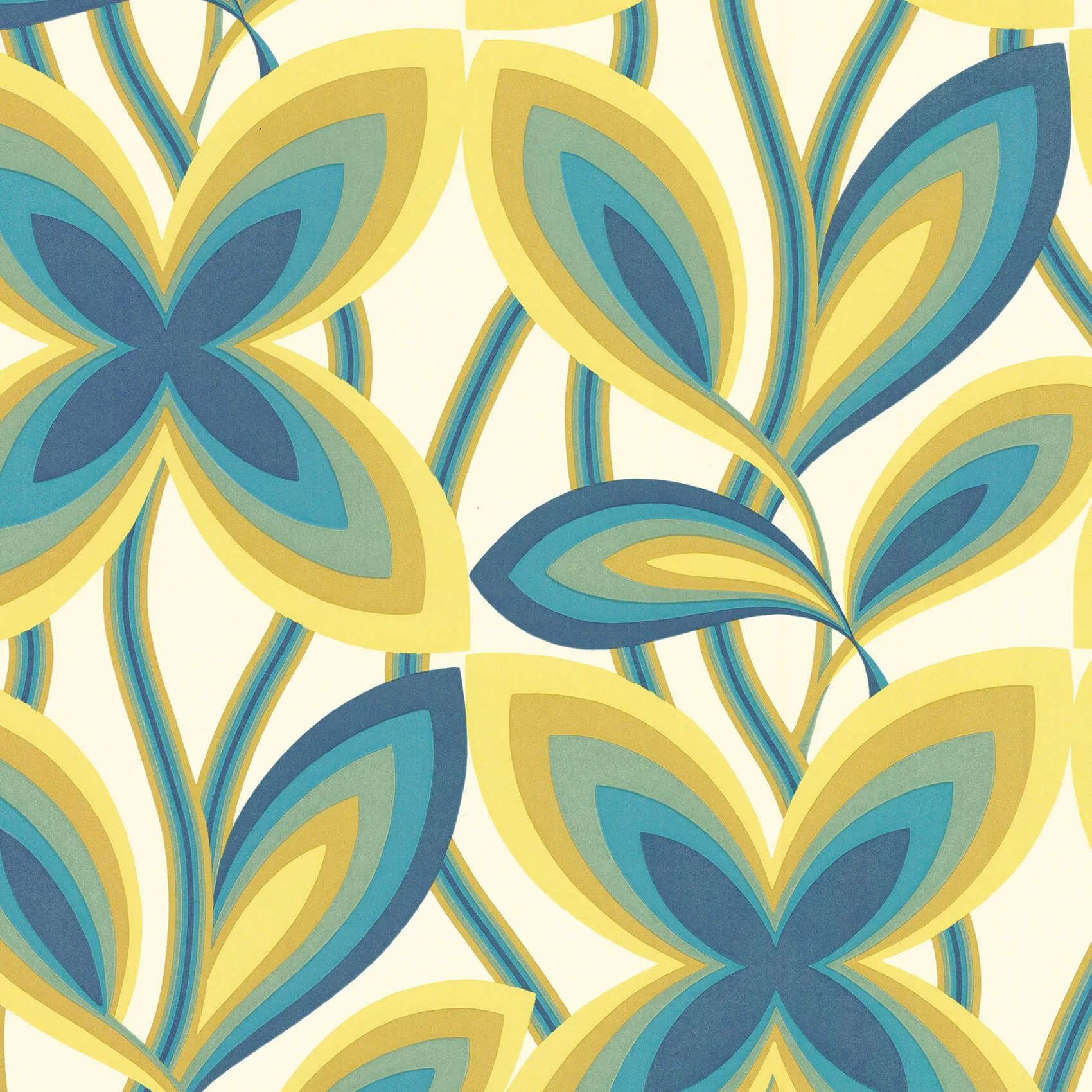 Starflower Wallpaper by Little Greene