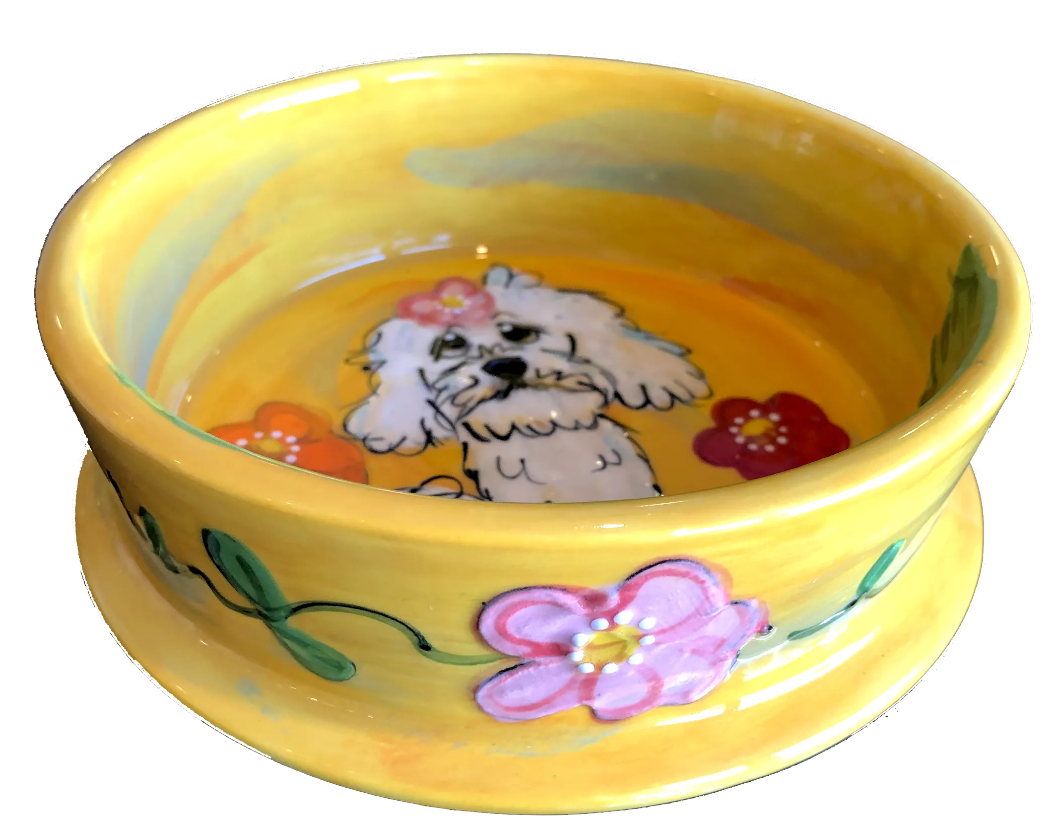 Sugar Pippin' | Maltese | Dog Bowl