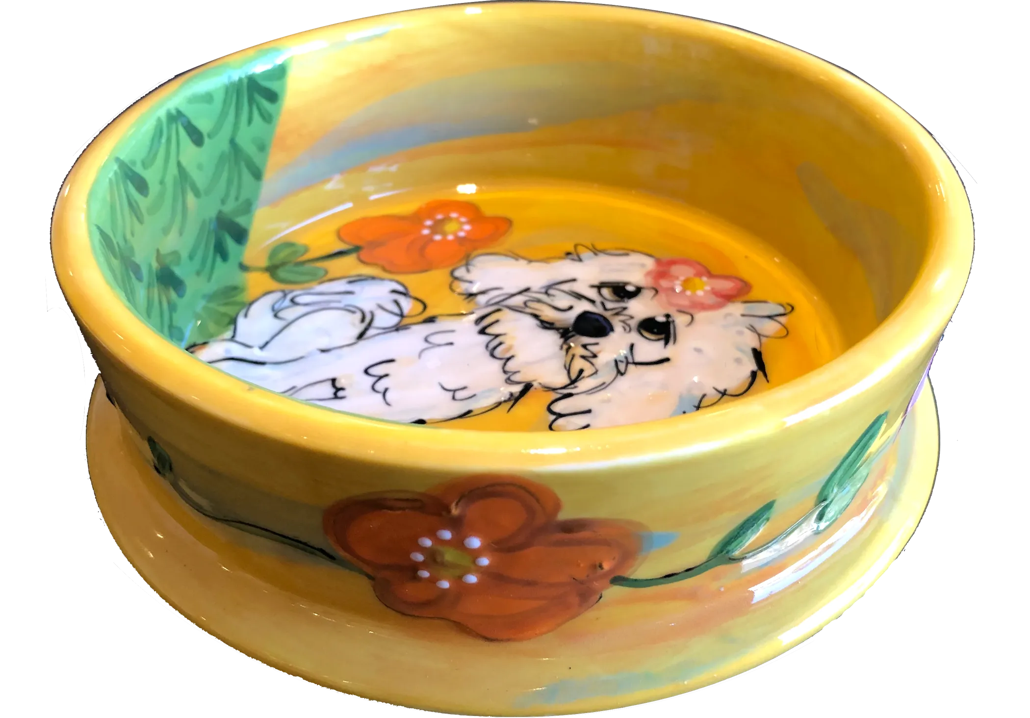 Sugar Pippin' | Maltese | Dog Bowl