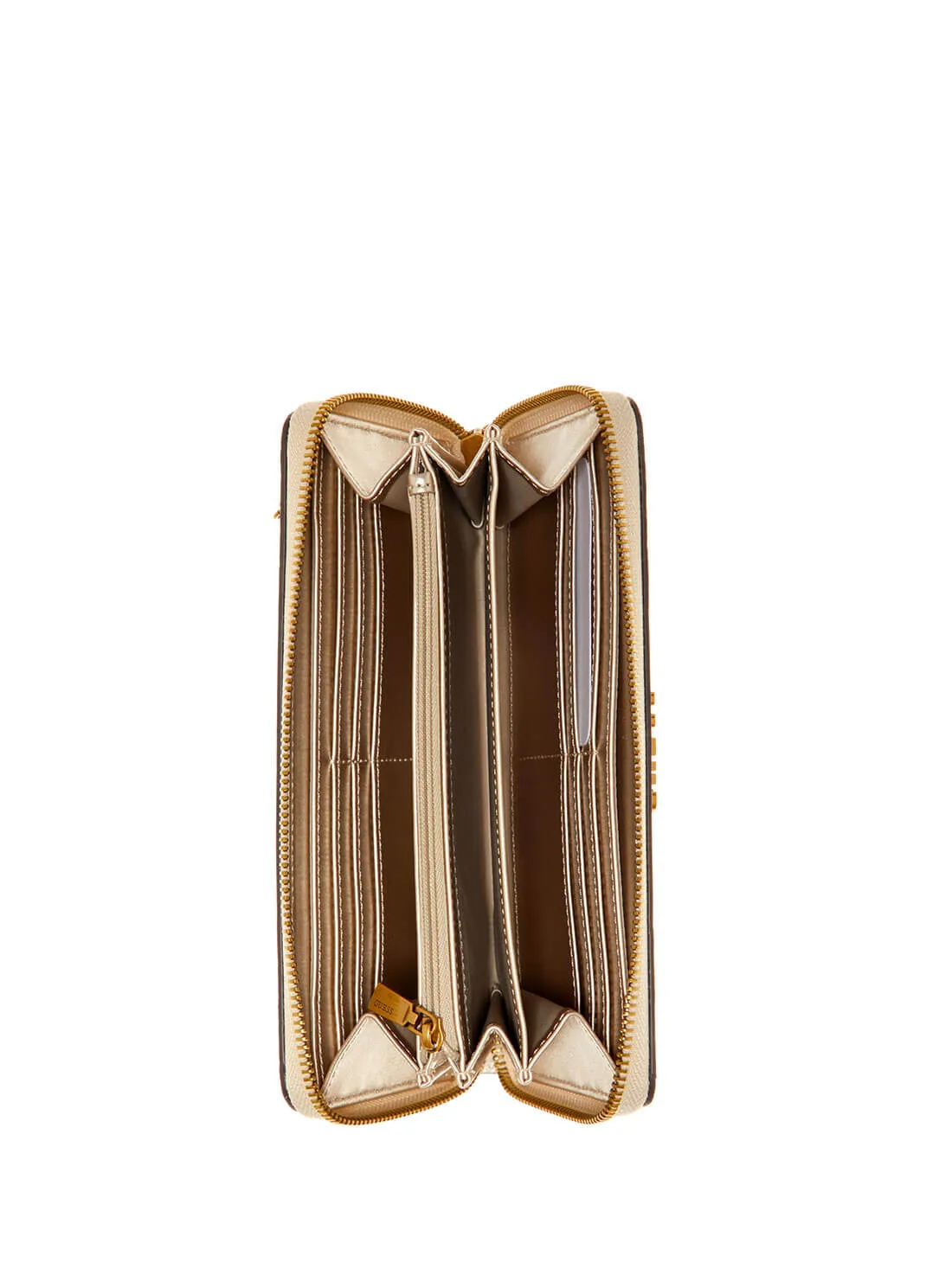 Tan Laurel Large Wallet