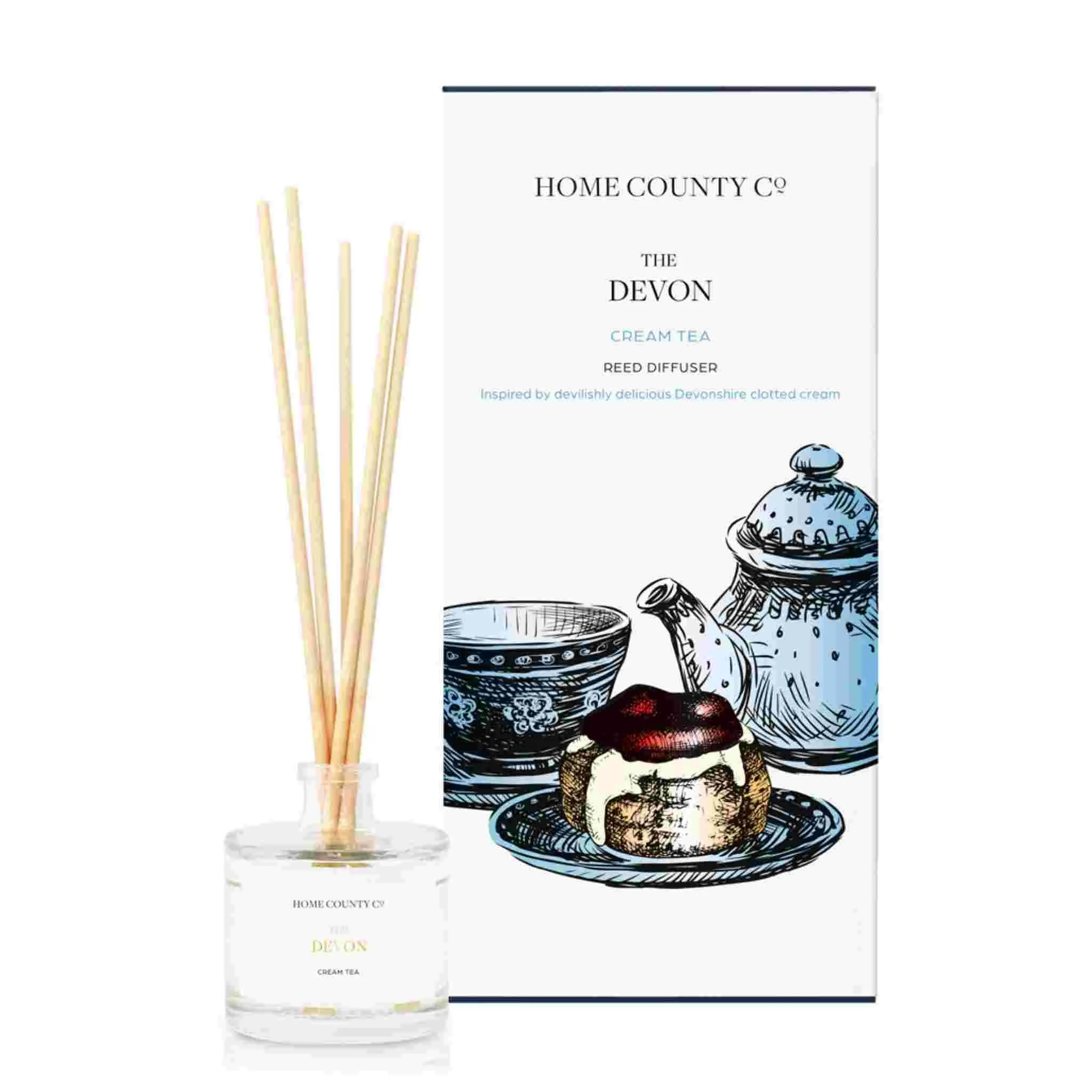 The Devon - Cream Tea Reed Diffuser