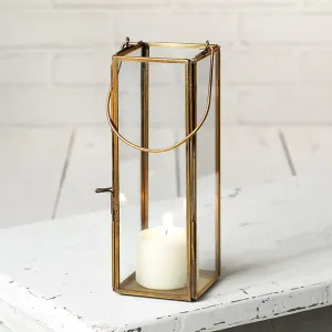 Thin Hayworth Lantern - Antique Brass