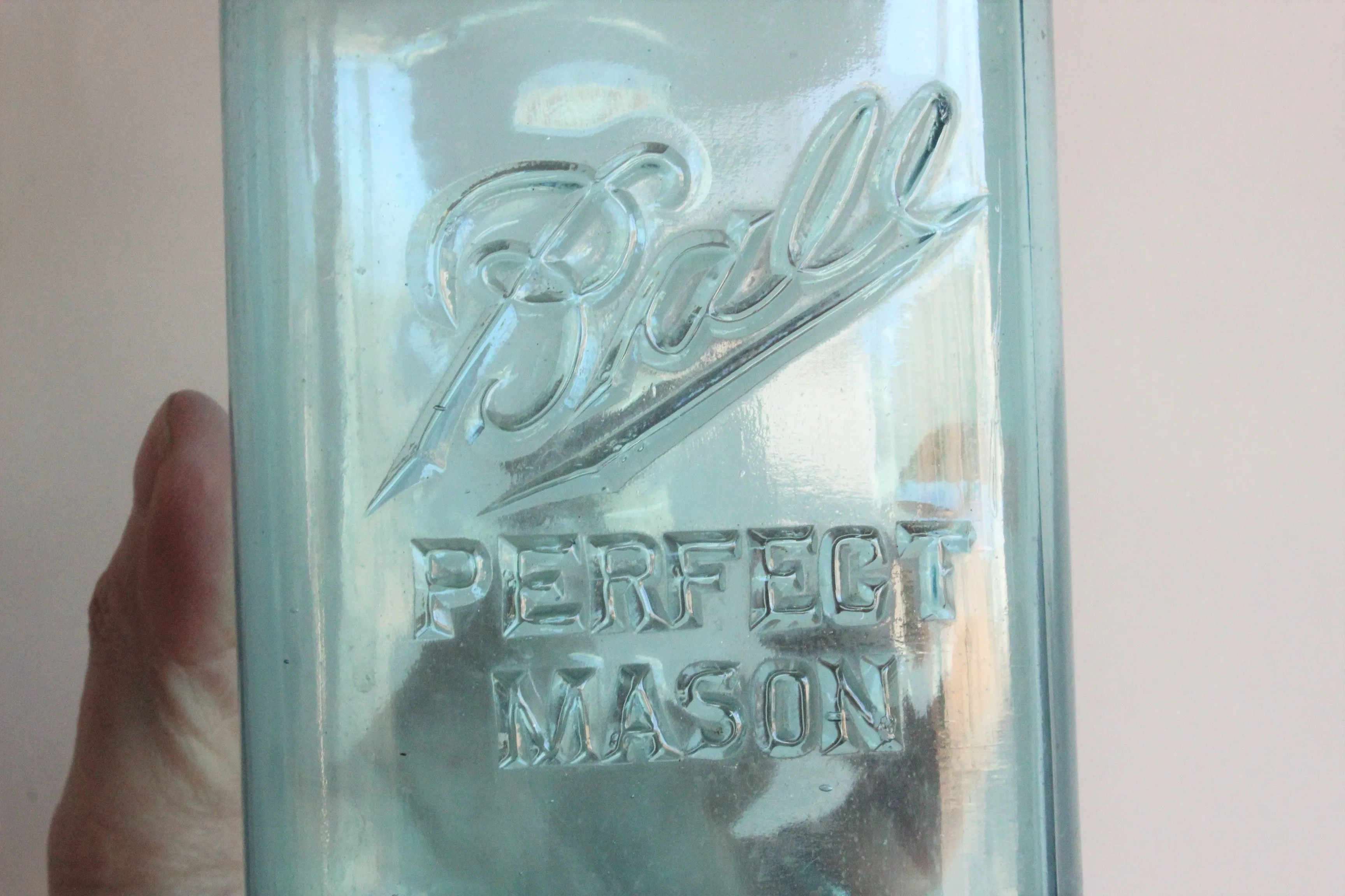 Vintage 1930s and 1940s Ball Mason Jars