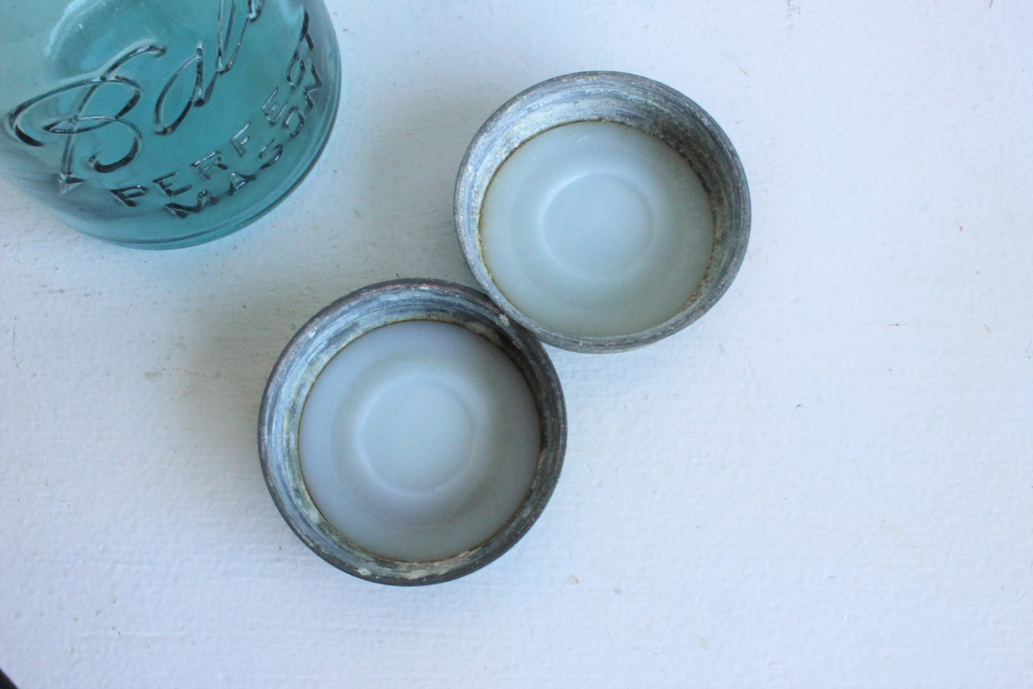 Vintage 1930s and 1940s Ball Mason Jars