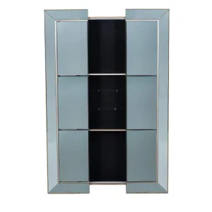Vintage Glamour Antique Silver Wall Mirror