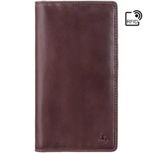 Visconti Carrara Cash & Coin Jacket Wallet - Brown