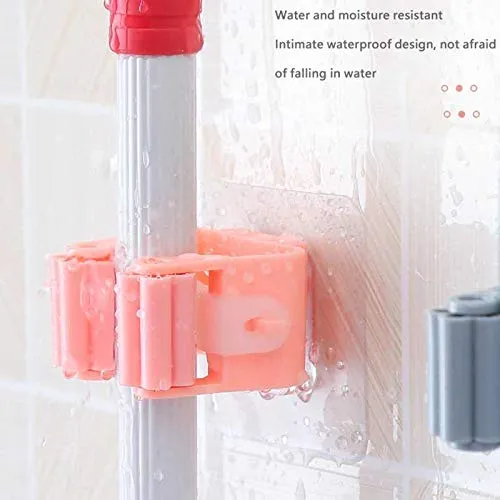 Wall Mounted Bathroom Mop Hooks