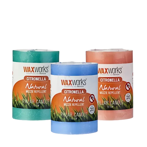 Waxworks Pillar Candle 10cm