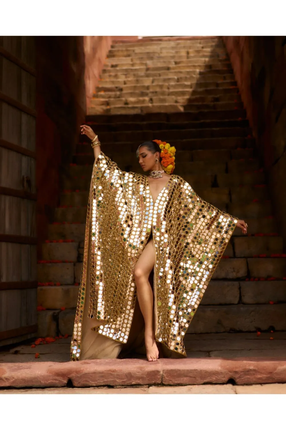 Ziba Aayna Kaftan
