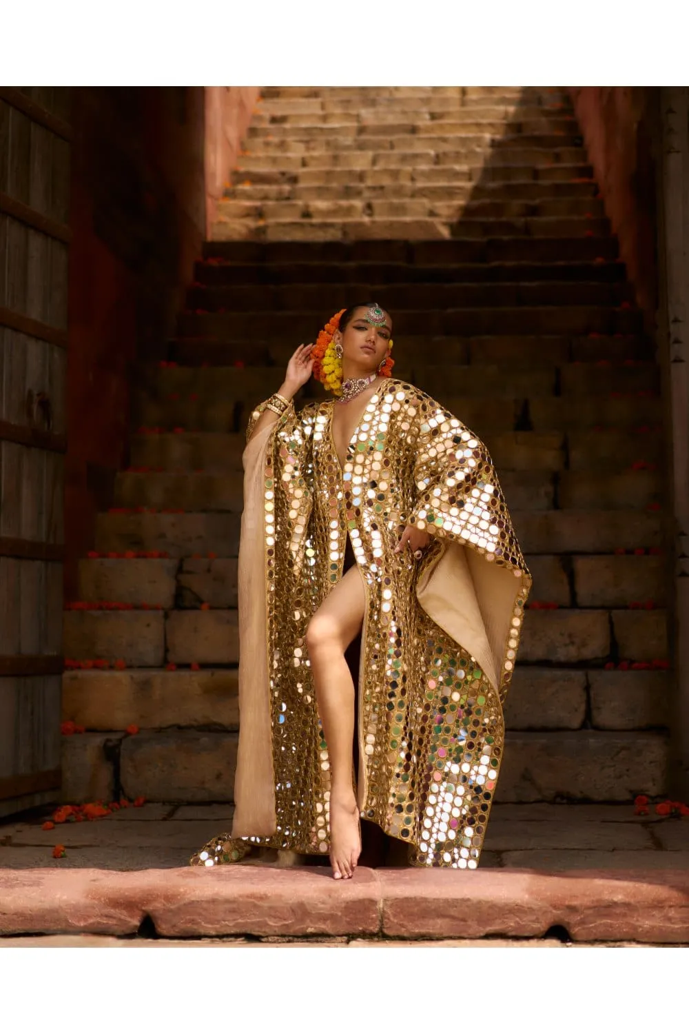 Ziba Aayna Kaftan